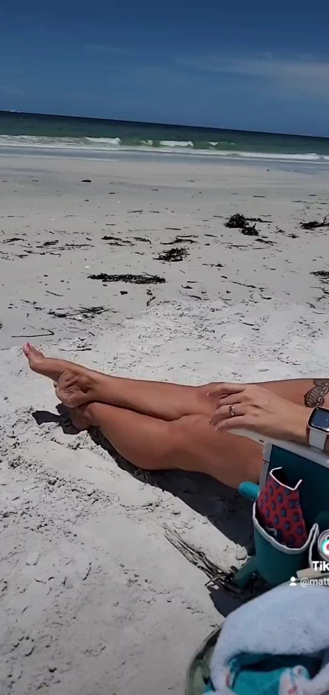 Sexy mom feet