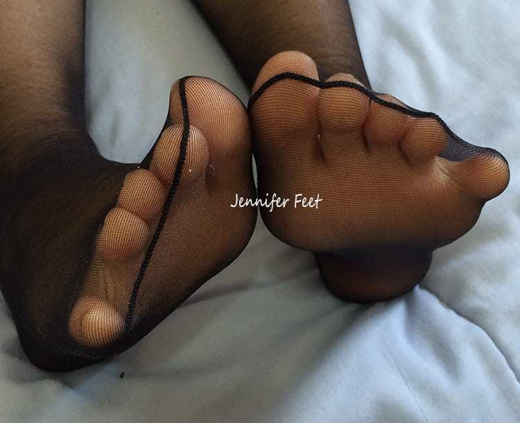 Jennifer Feet Nylons