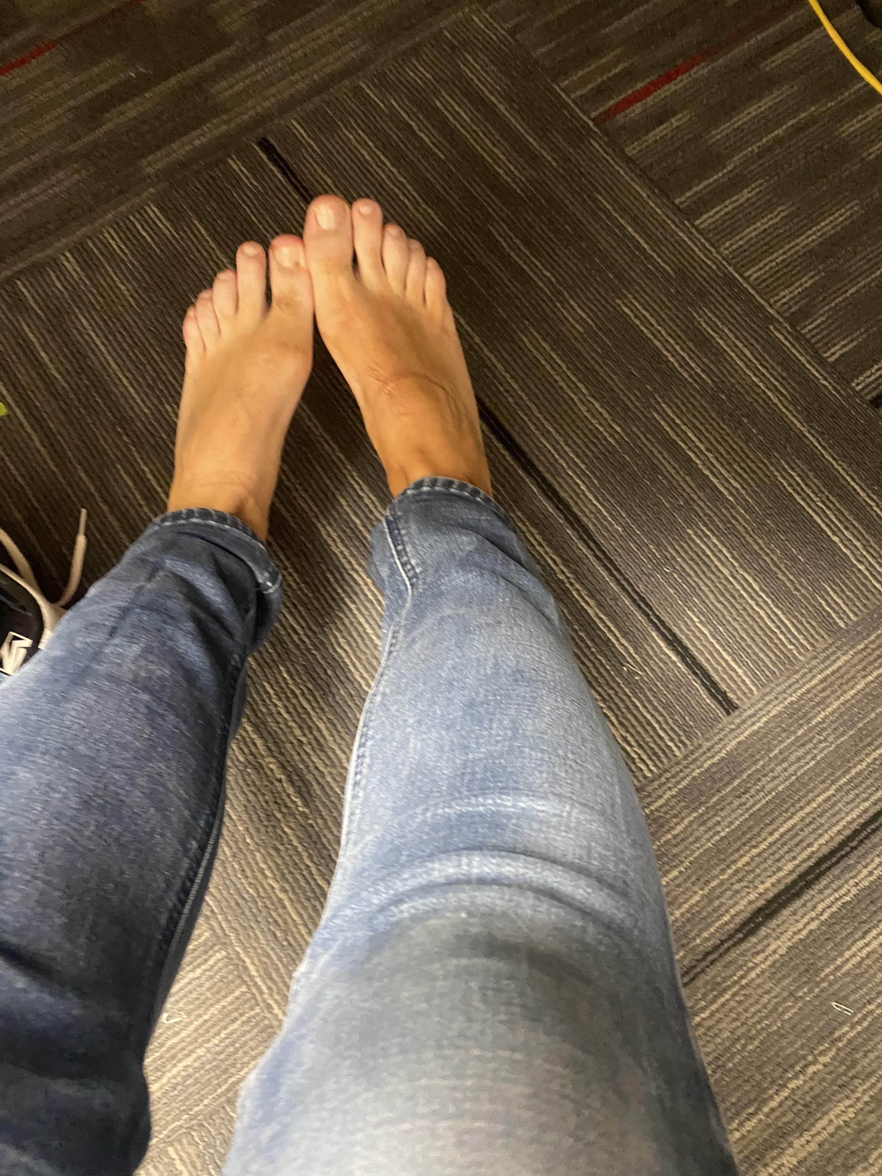 The feet beat