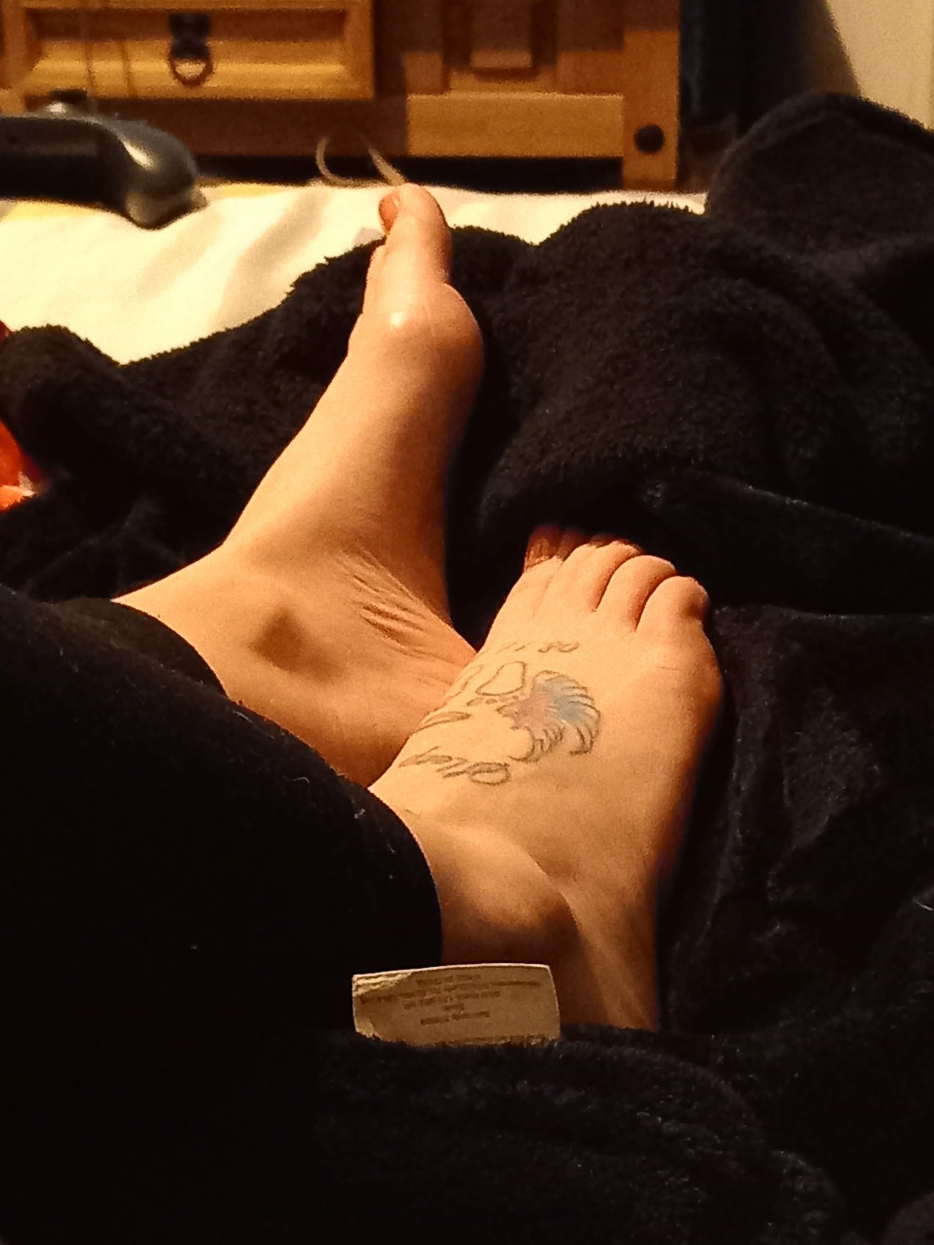 Feet that won't walk all over you 😘