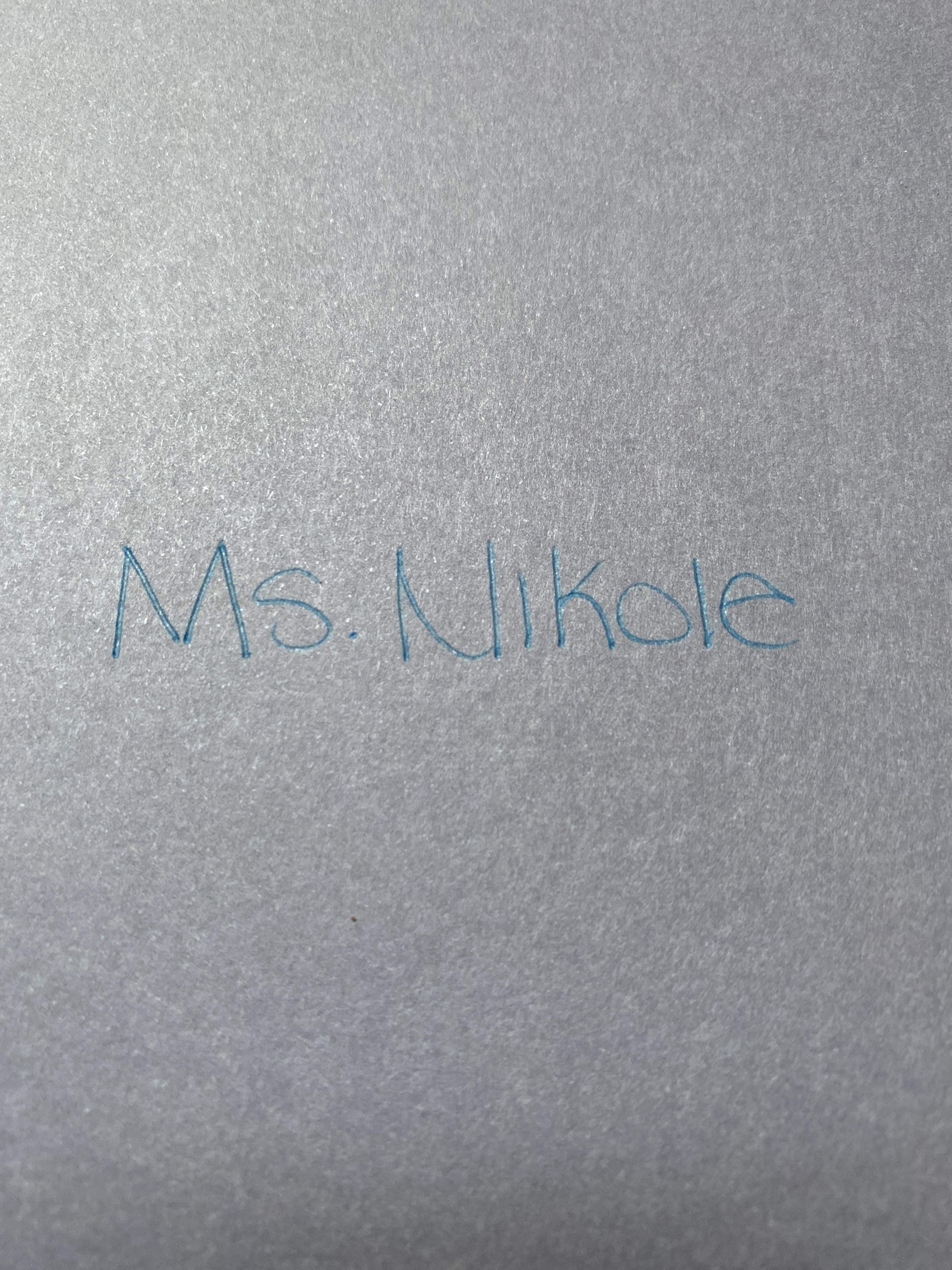 Ms.Nikole