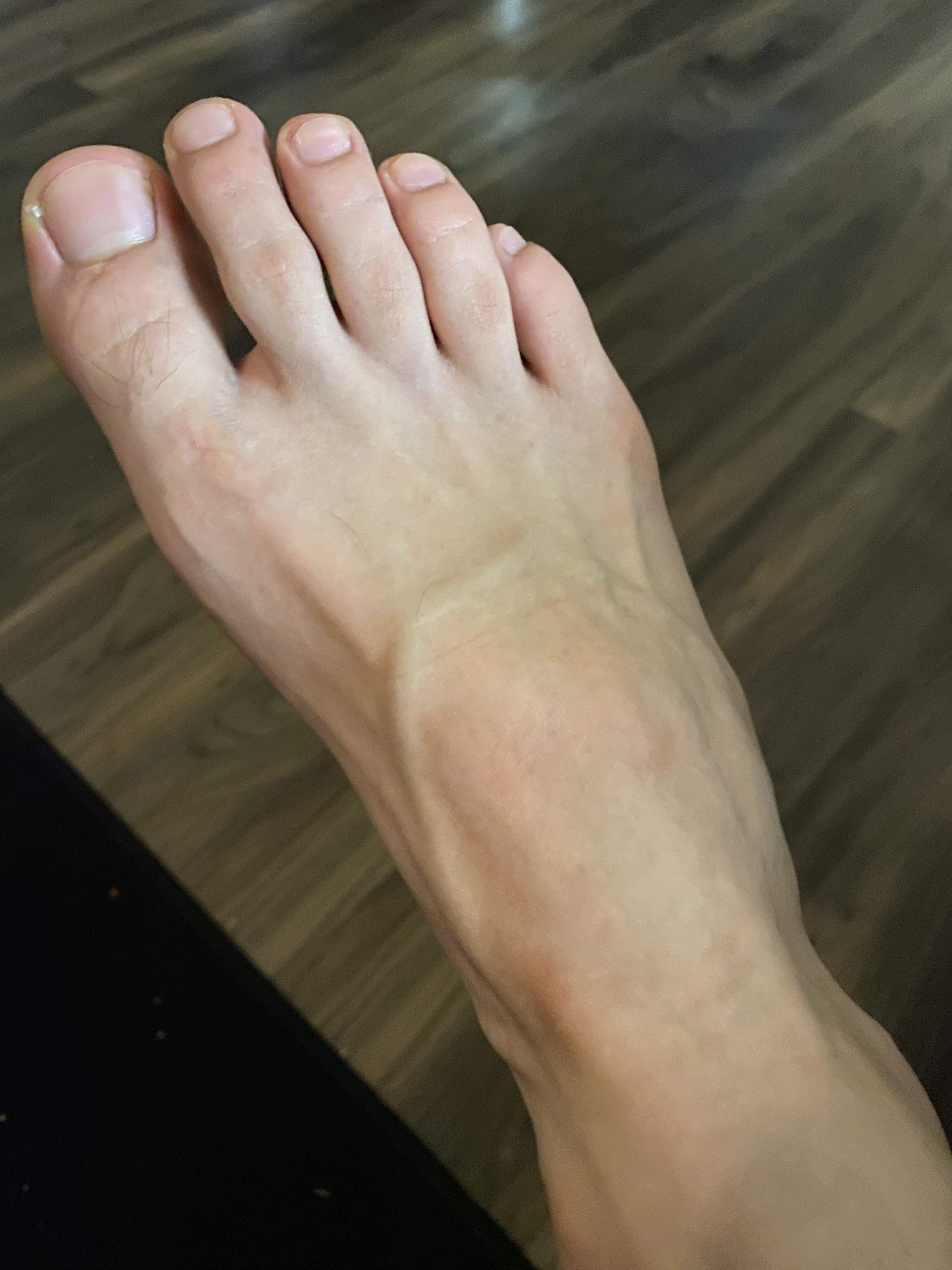 Rudy’s feet
