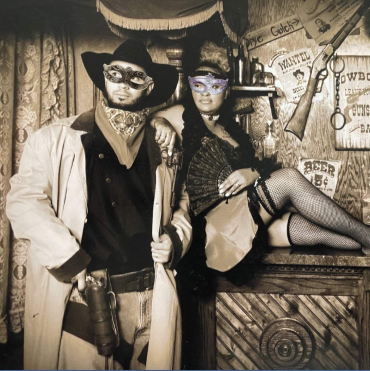 Masked Couple