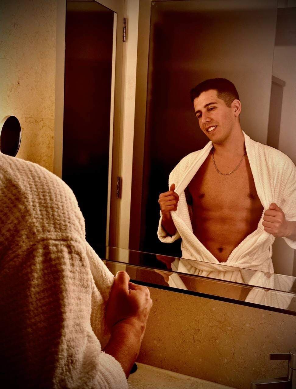 Curious Latin jock