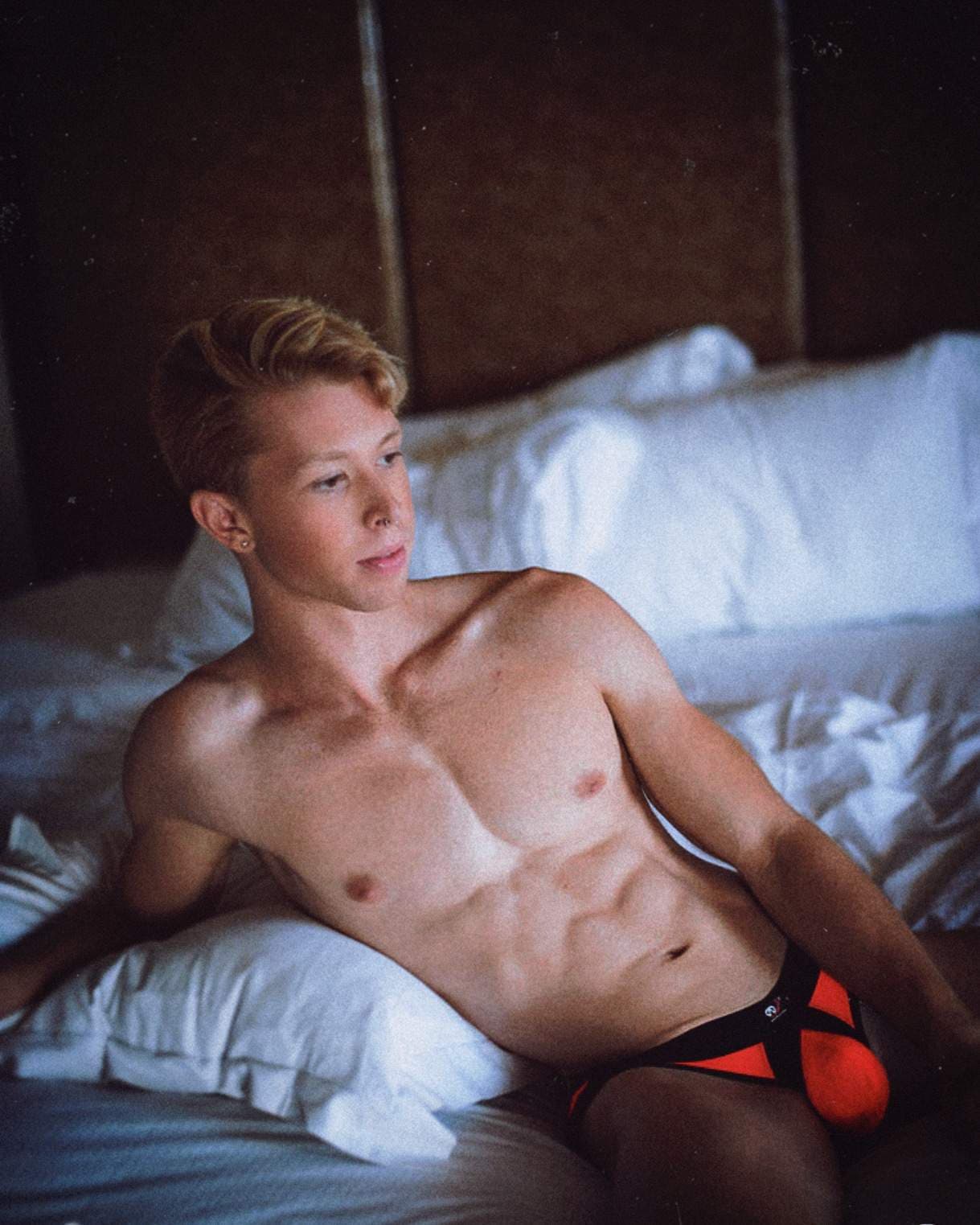 That blonde boy