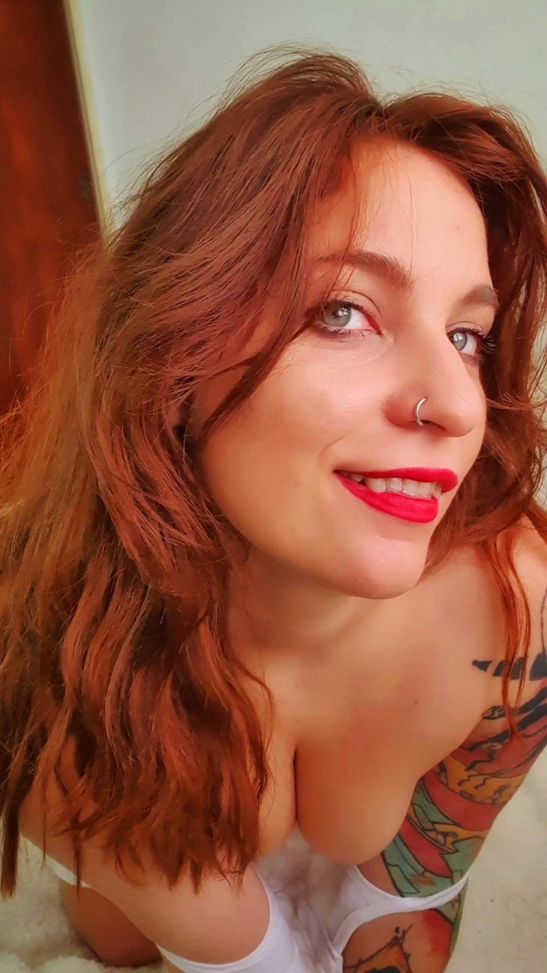 Cicutha (ginger with vampire fangs!)