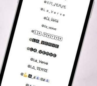 How to change Instagram font