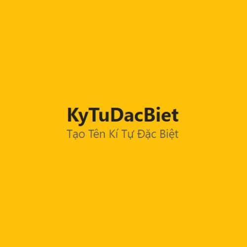 KÍ TỰ ĐẶC BIỆT