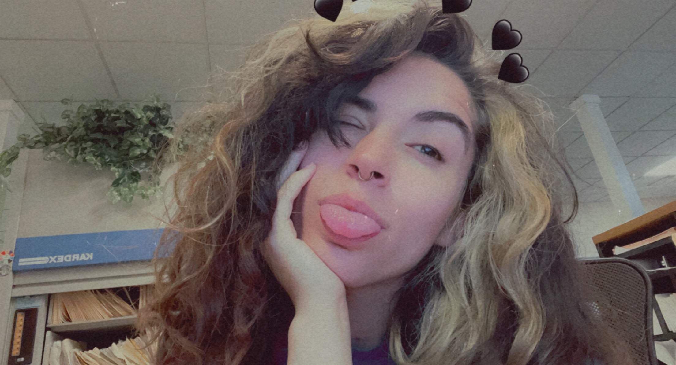 Just a girl and her booty