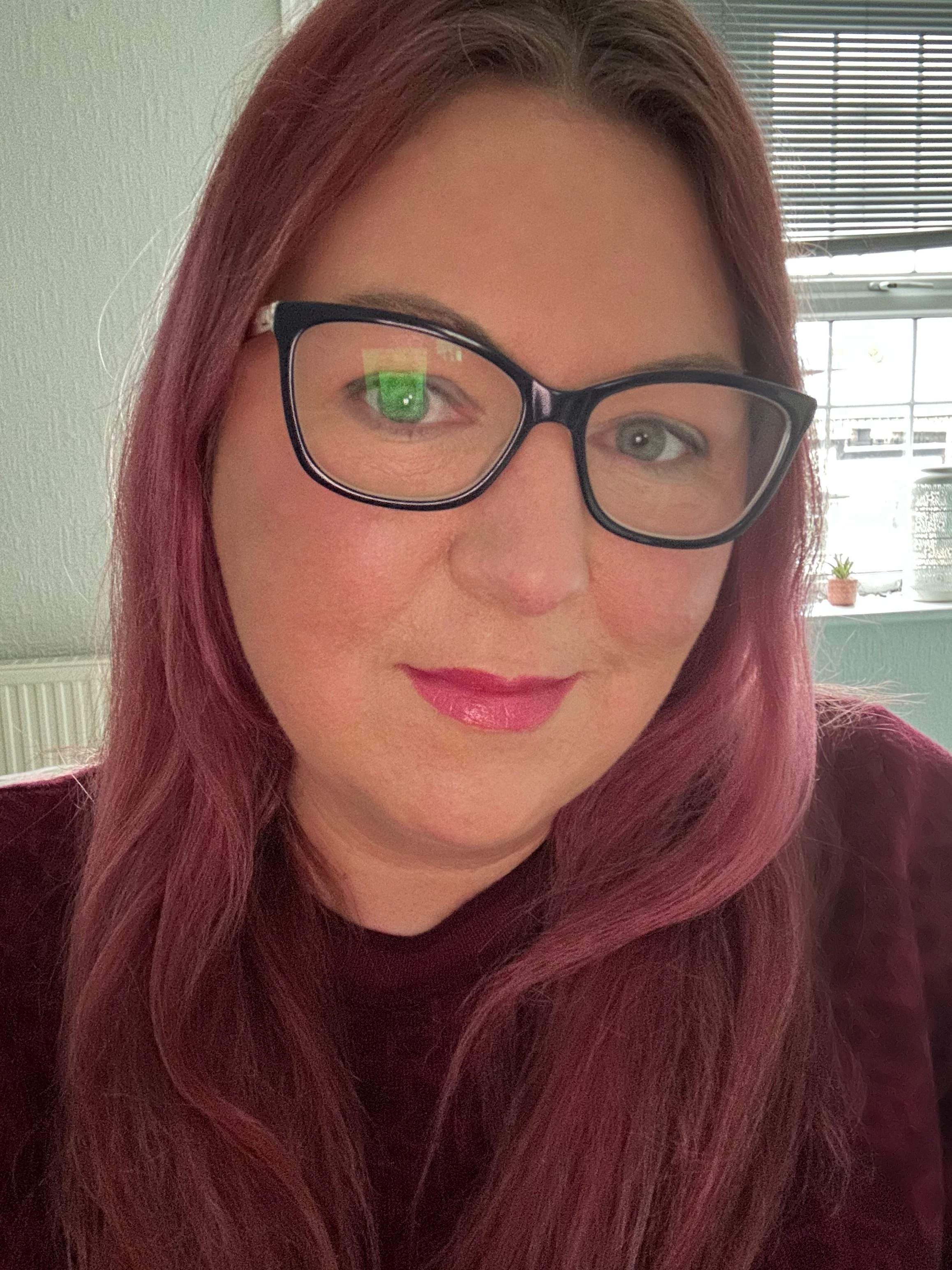 Curvy red head