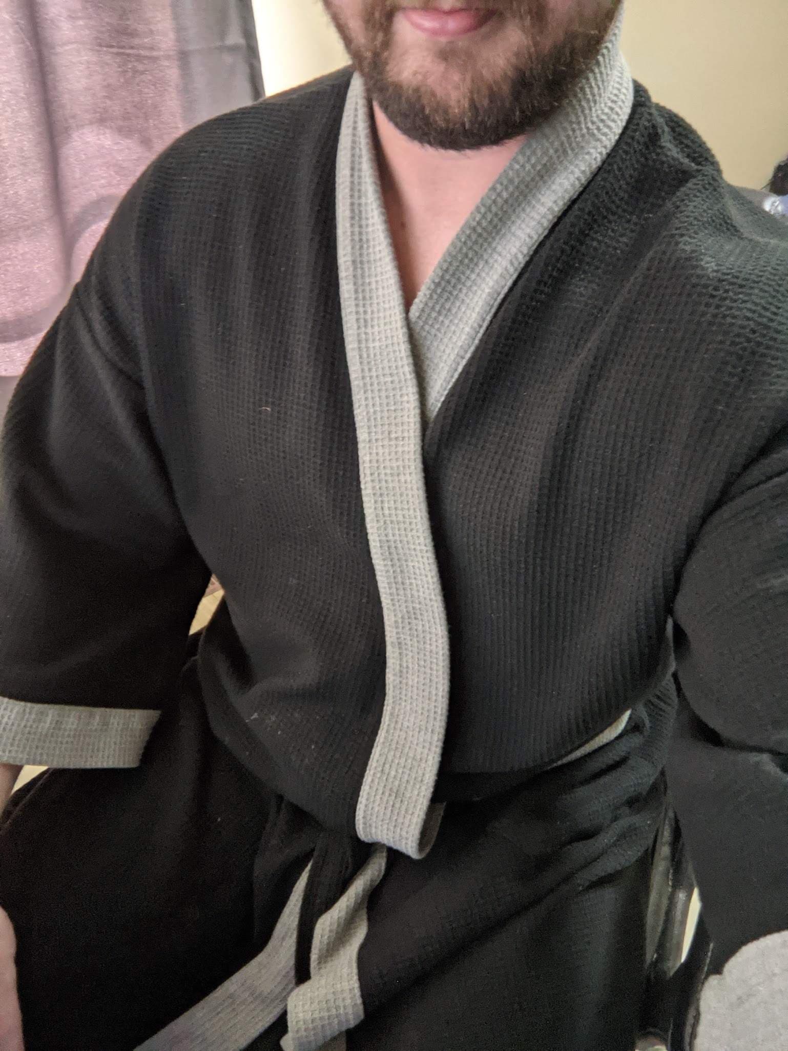 Jake in a Robe