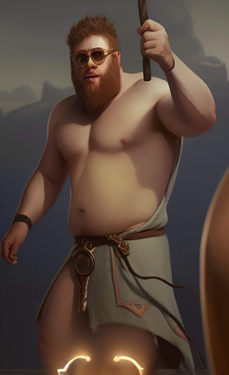Oh, He's Big.