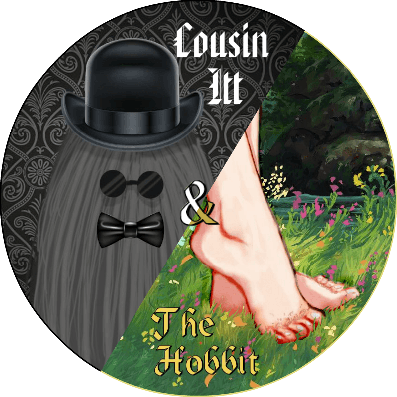 Cousin Itt &amp; The Hobbit