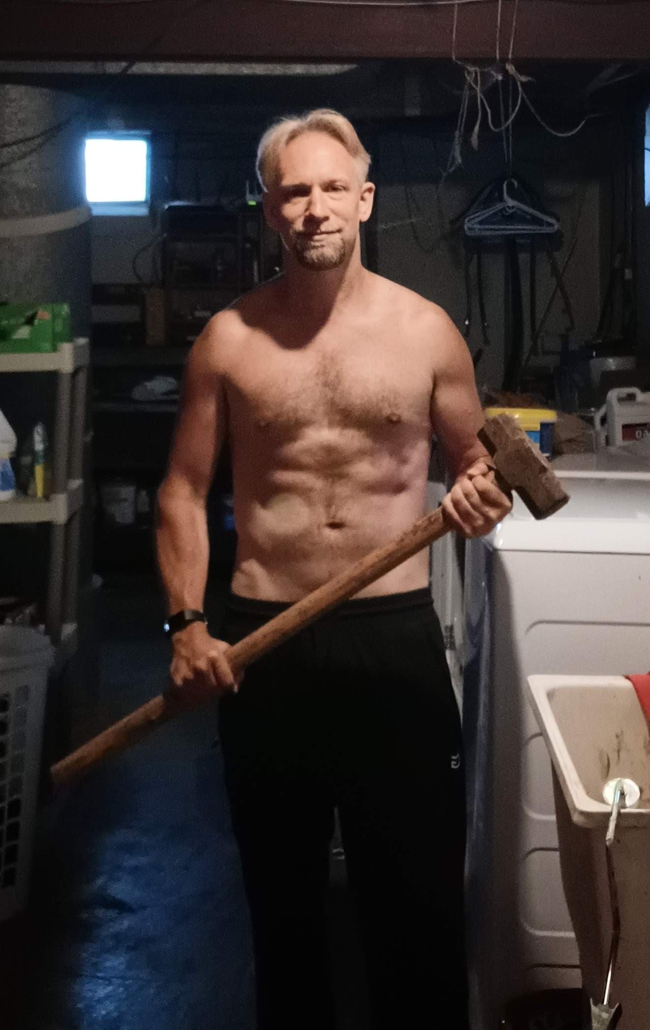 The Naked Bass Player