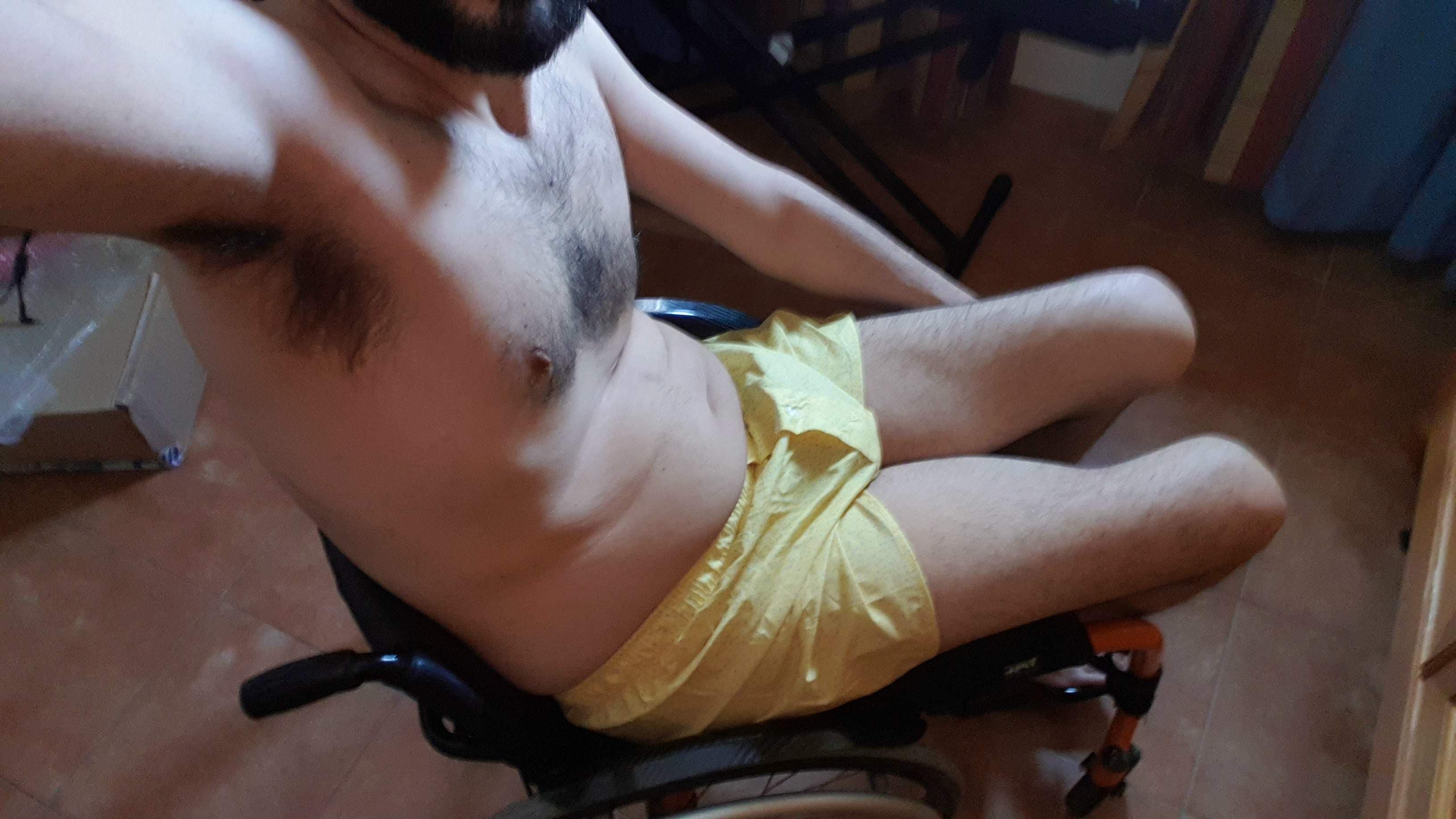 Manonwheelchair