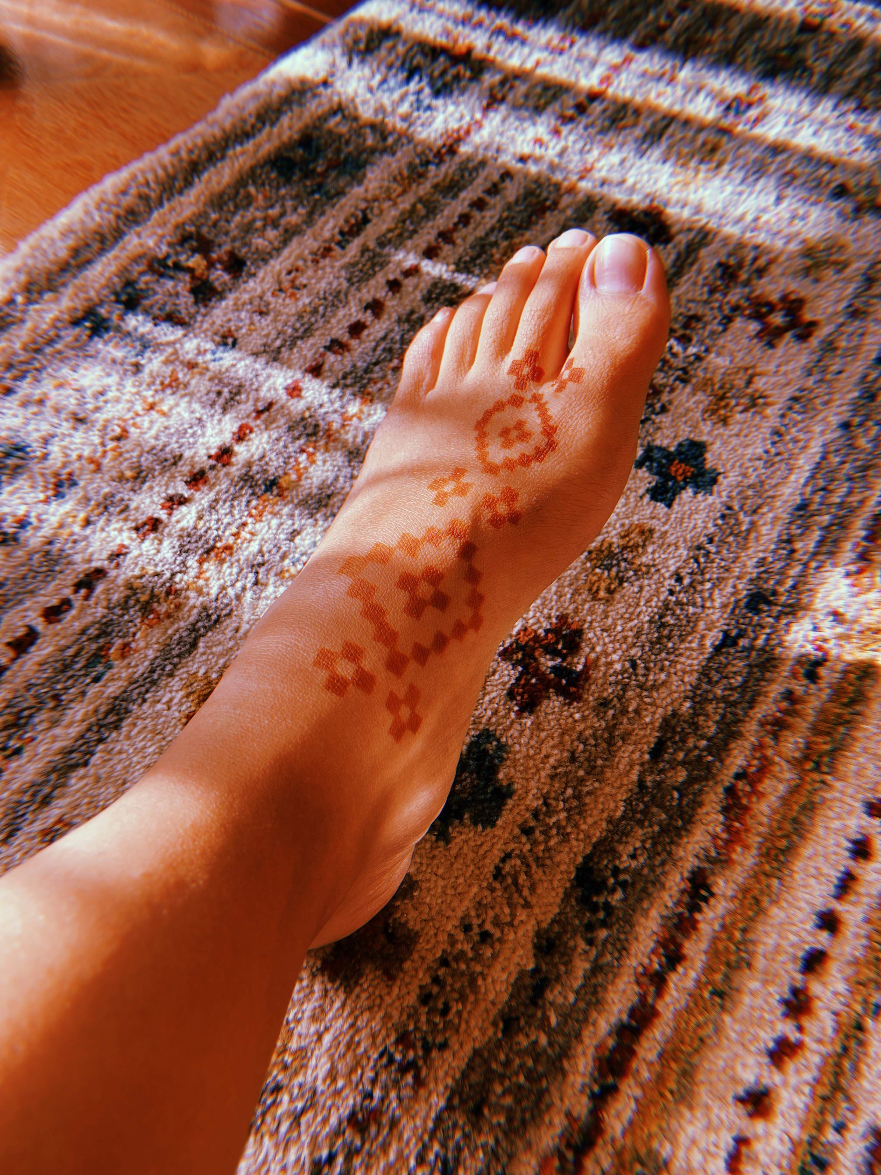 Inked feet ❦