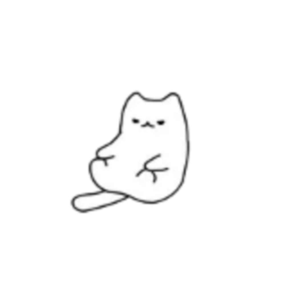 Comfortable kitten
