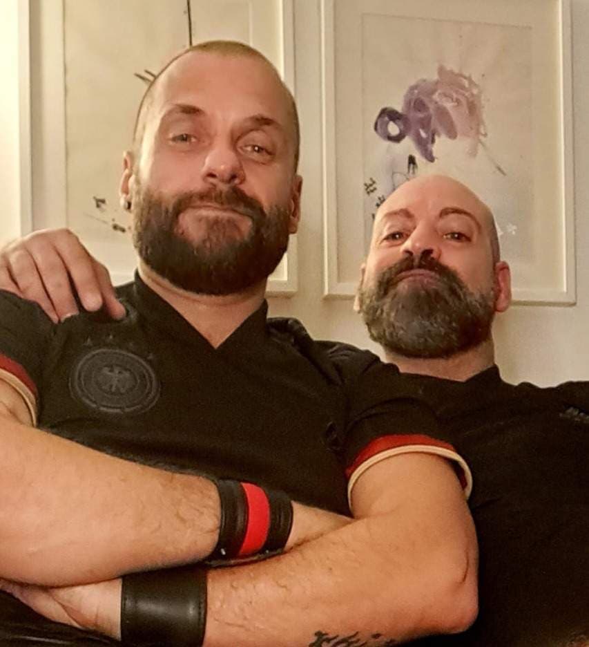 Leather couple of Barcelona