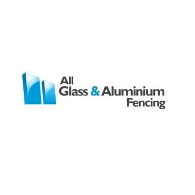 All glass and aluminium fencing