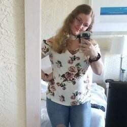 The Cute Blonde Girl