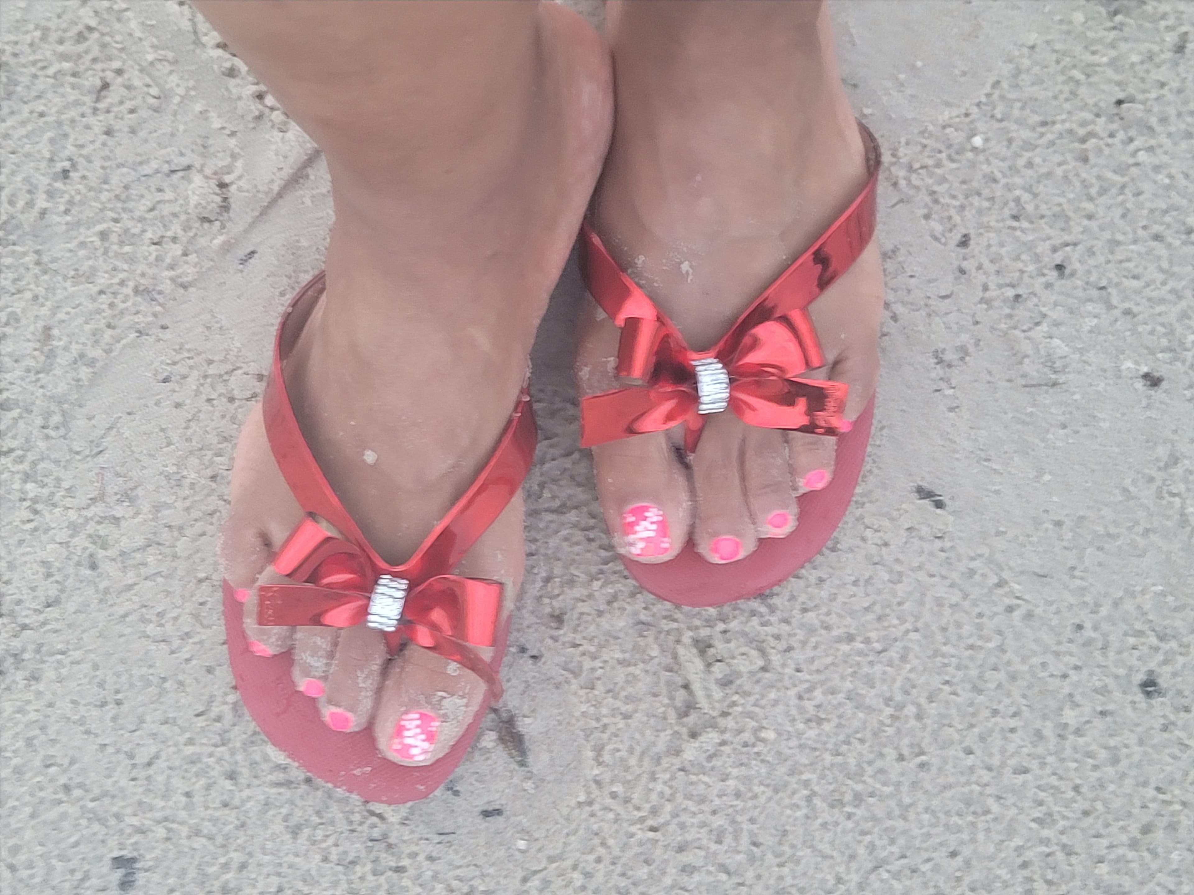 Alluring Ebony Feet