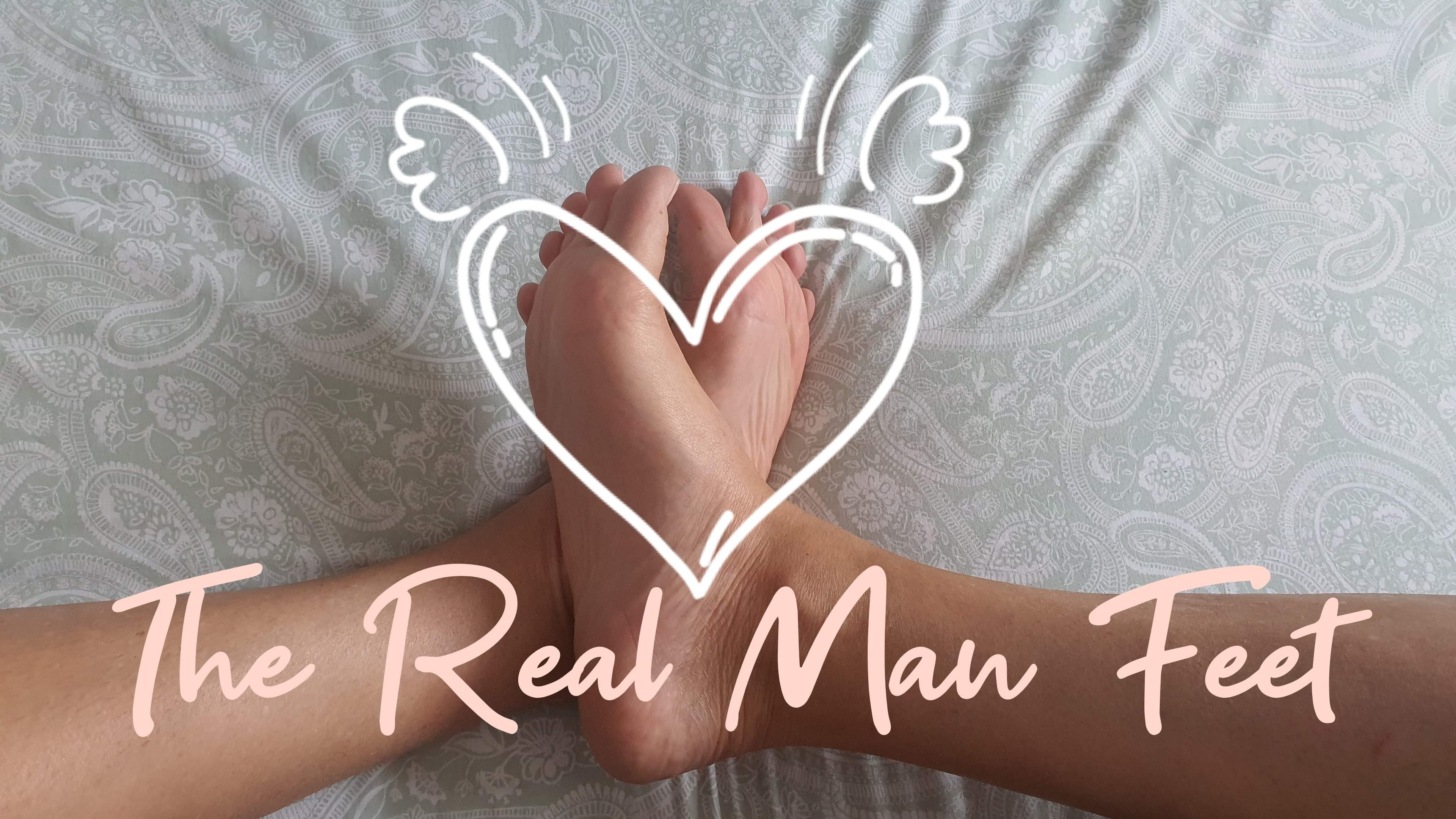 The real man feet