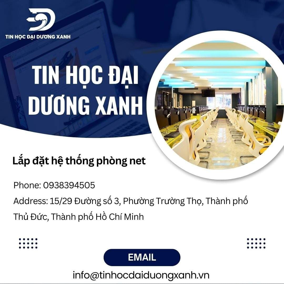 Lắp đặt hệ thống phòng net
