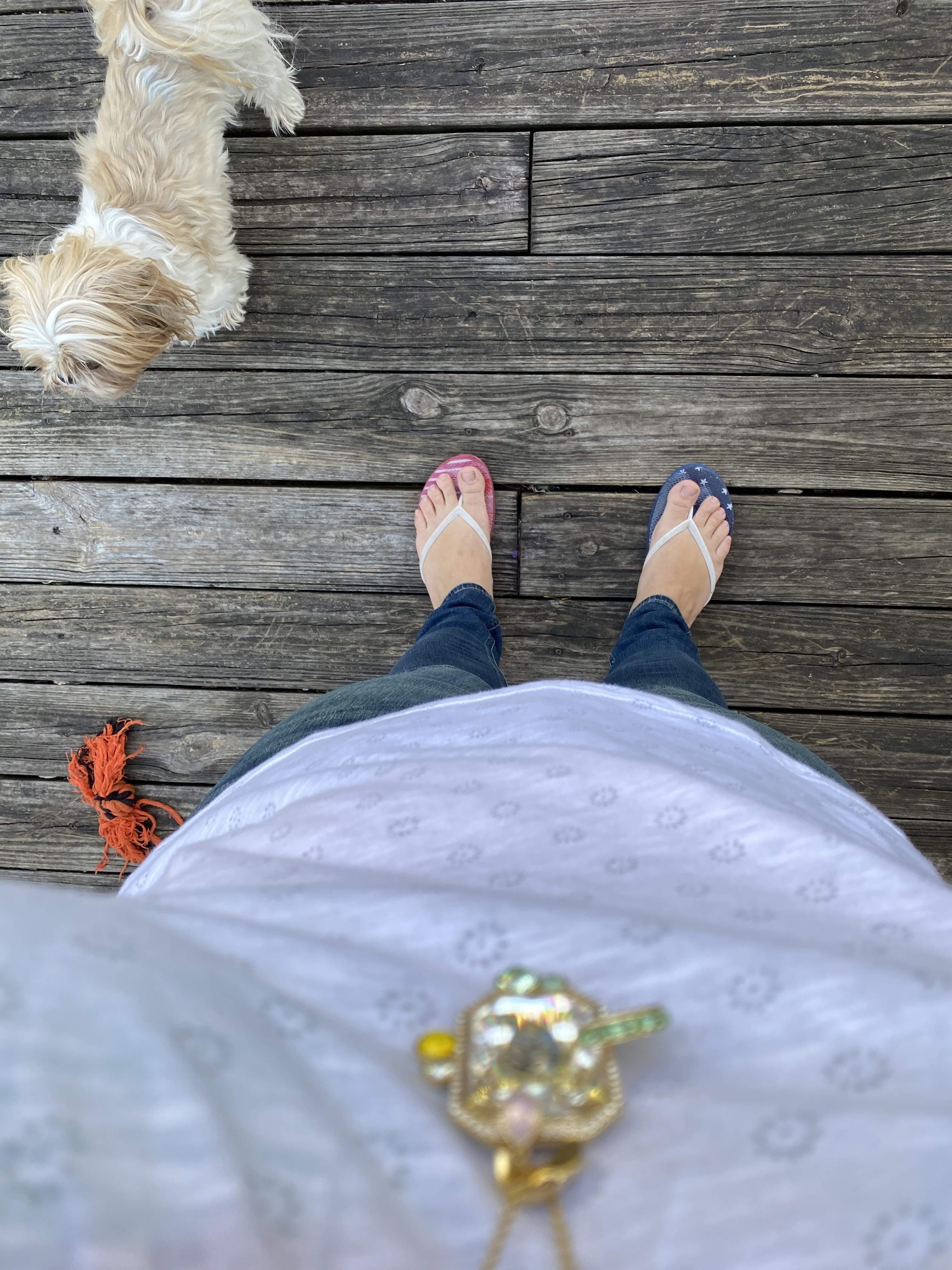 Barefoot in the Sand