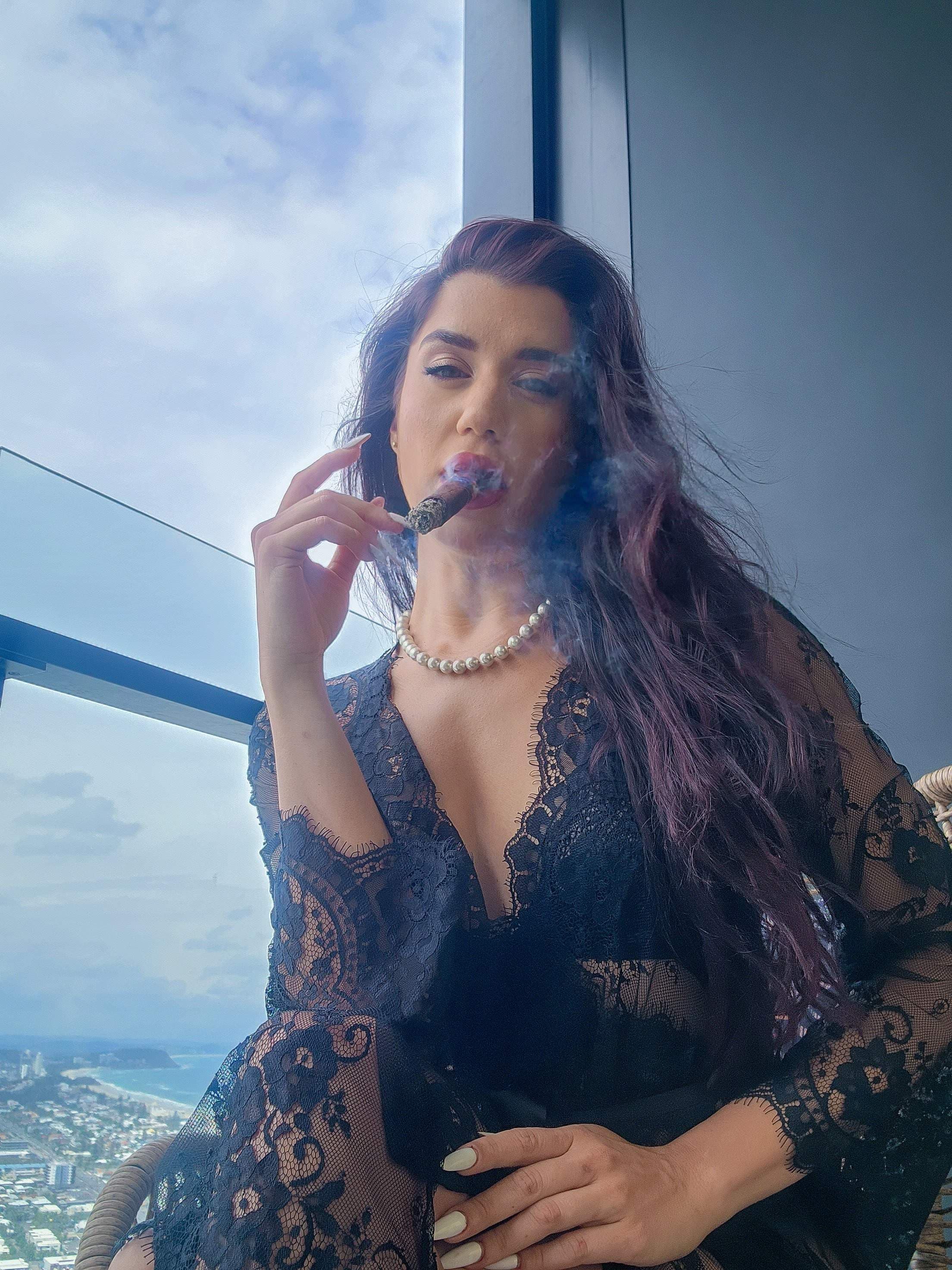 Charlie Smoking