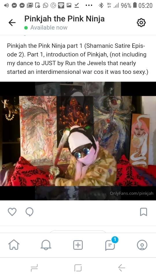 Pinkjah the Pink Ninja