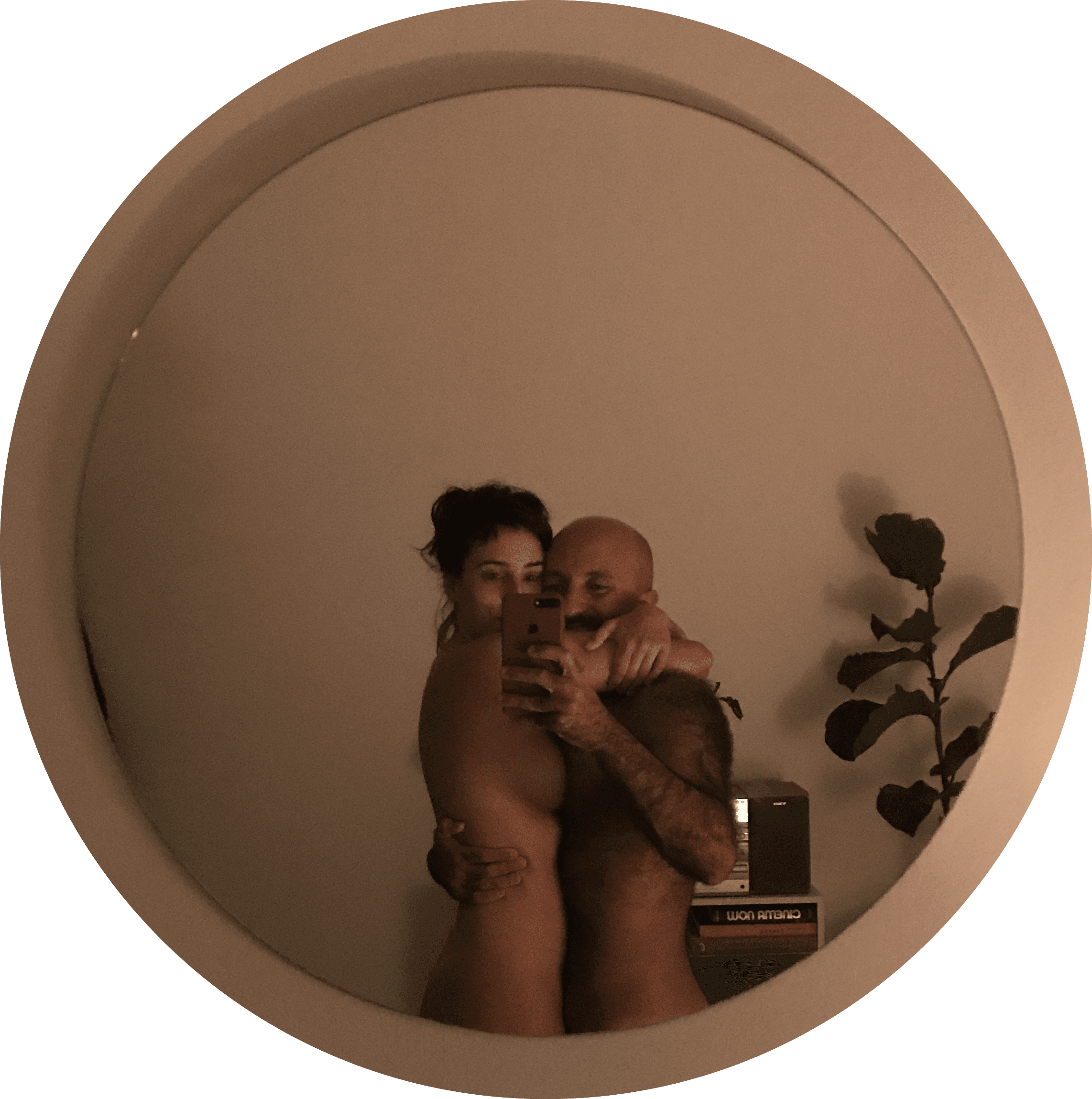 E.(him) & F.(her)