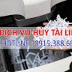 Dịch vụ hủy tài liệu