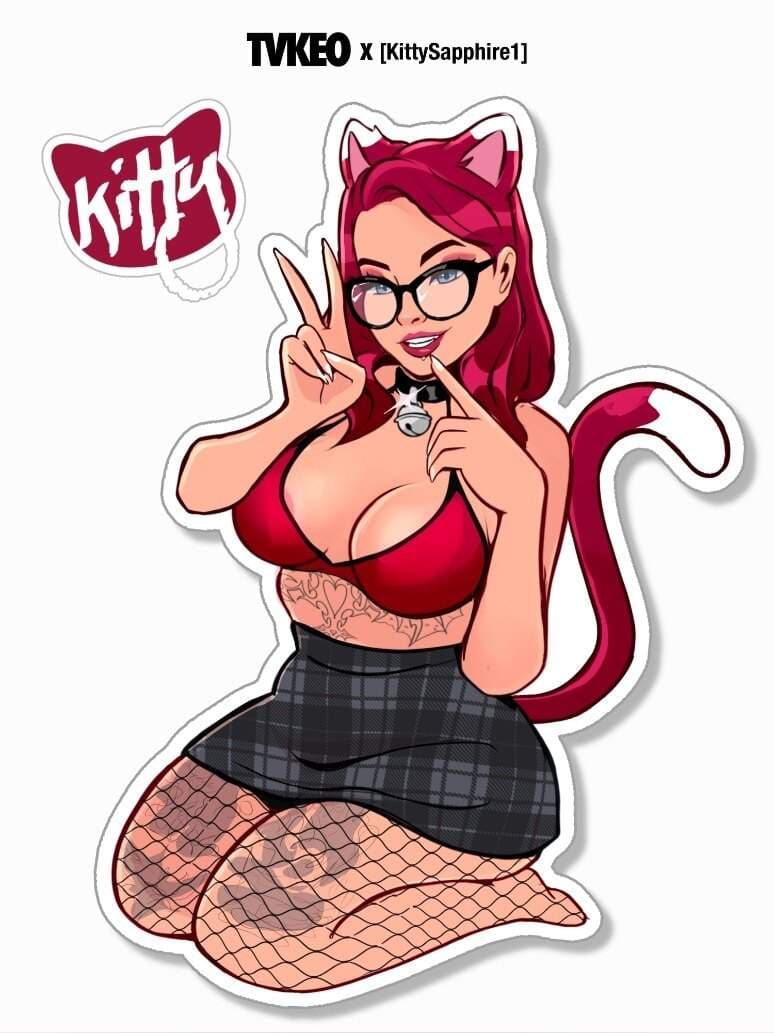 Kitty 🖤 sapphire 💕