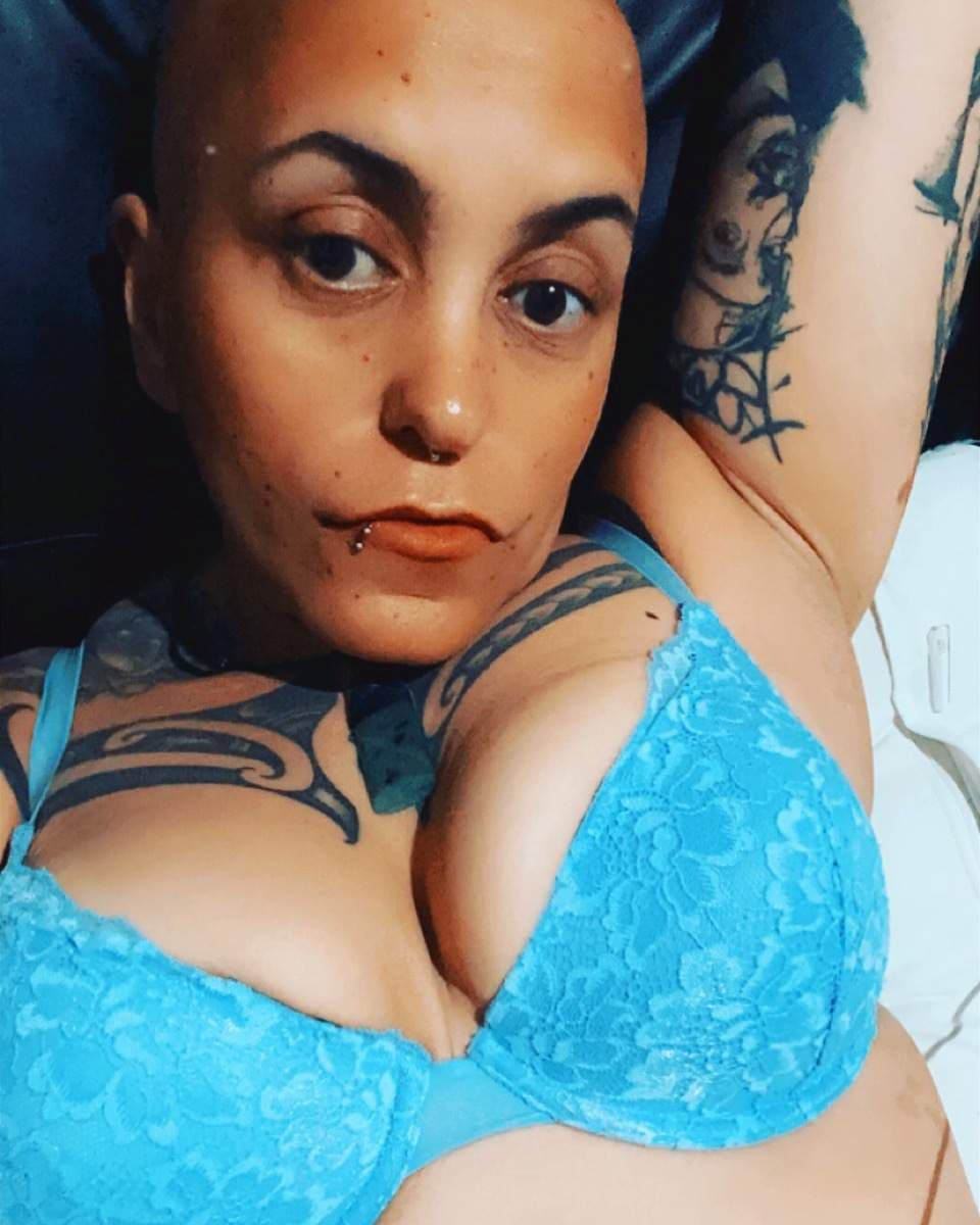 Bald baddie