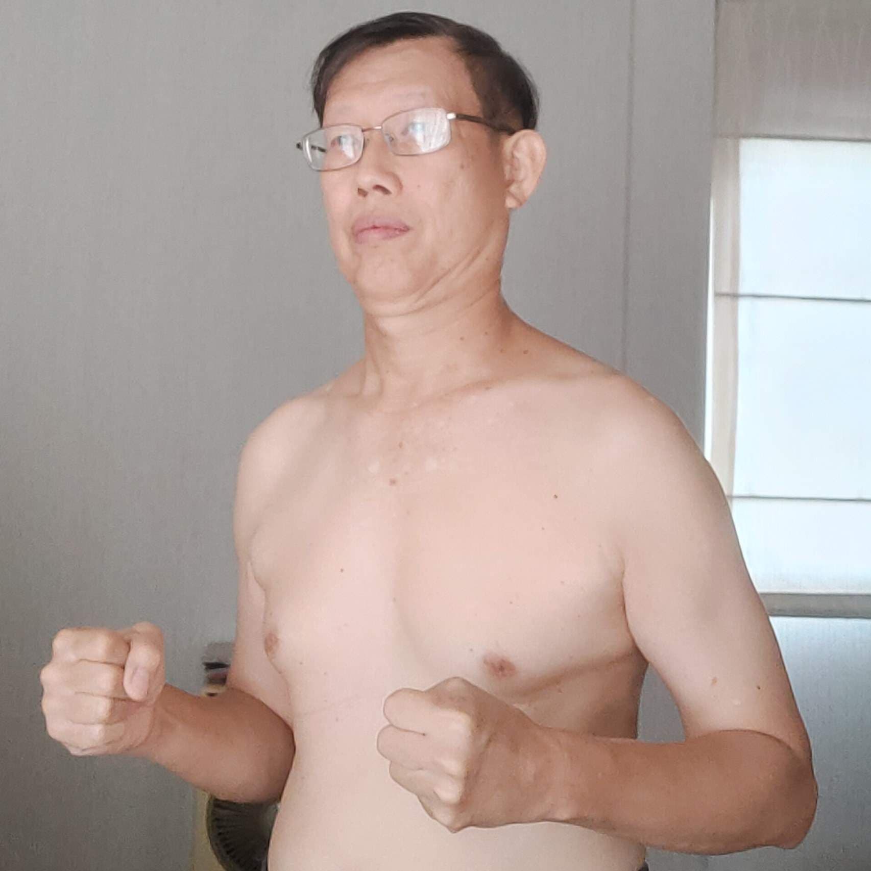 Healthy Old Man